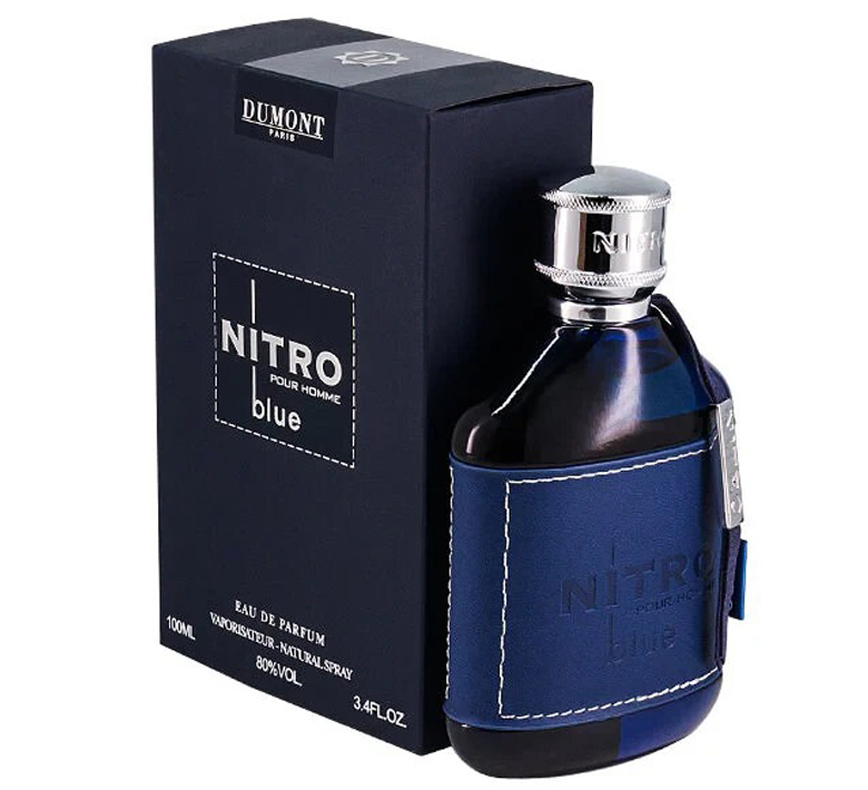 Perfume Fragrance For Men - Dumont Nitro Blue - Frischer Aquatischer