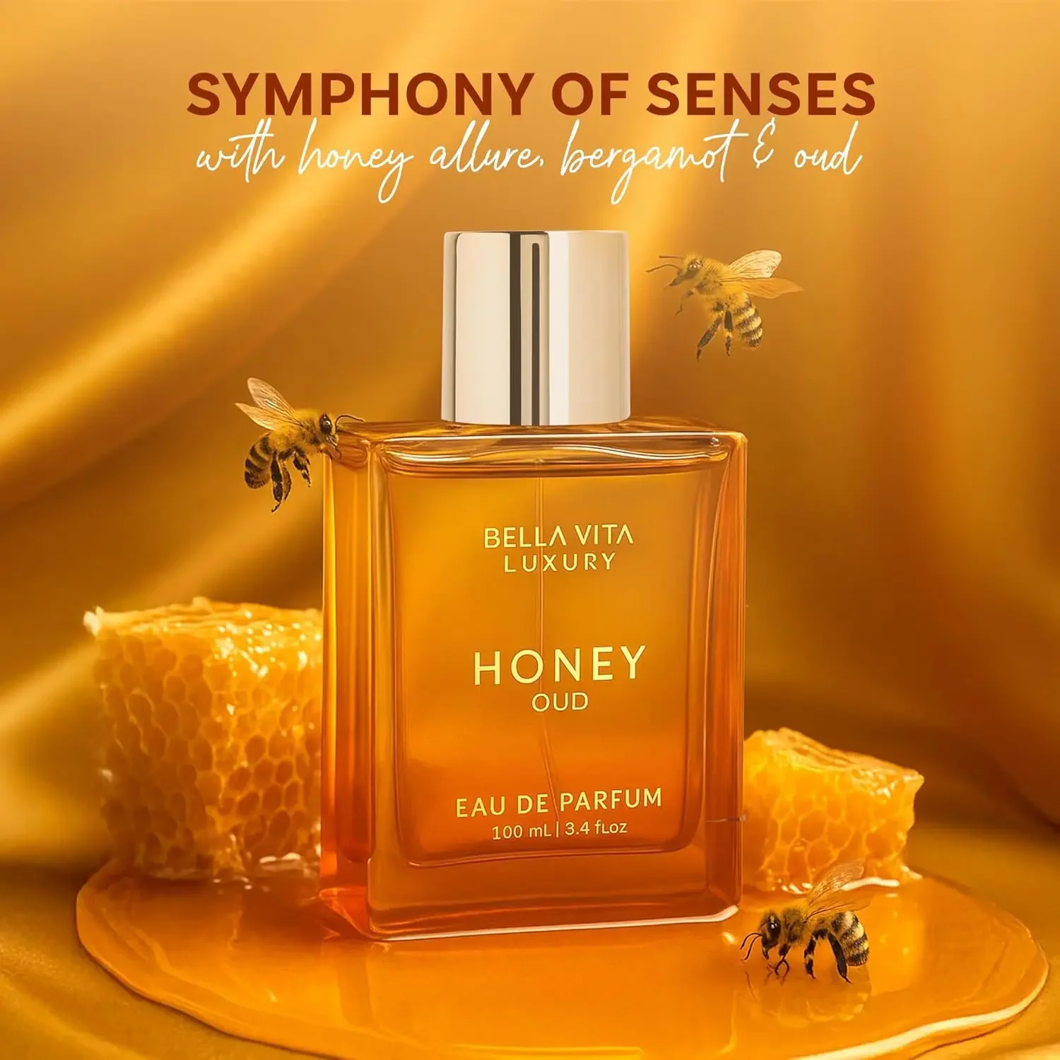 Perfume Fragrance Families - BellaVita Luxus Honey Oud EDP 3,4