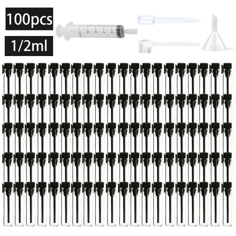 Perfume Fragrance Ingredients - 100/300 Stück + 4 Zubehörteile, 1/2